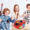 Lecteur CD Bluetooth lumineux Miraculous - LEXIBOOK - MIRACULOUS - CD/CD-R/CD...