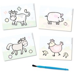 Peinture au doigt - SES CREATIVE - My first - Hobby 1 - 4 couleurs -