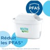 Carafe filtrante en verre BRITA - Model One bleue - Capacité 2,5L dont 1,5L d...