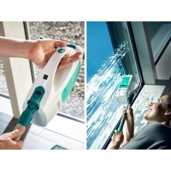 Nettoyeur pour vitre avec manche Leifheit Dry & Clean 51001, set avec manche ...