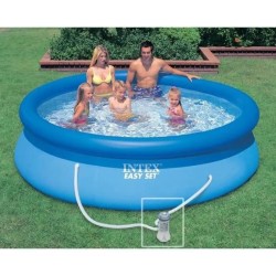Kit Piscine hors sol autoportante INTEX - Easy Set™ - 305 x 76 cm - Ronde (Li...
