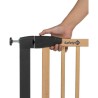 SAFETY 1ST Barriere Simply Close wood & Metal, Pression, 73-80 cm (94cm si ex...