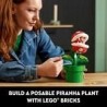 LEGO Super Mario 71426 Plante Piranha, Figurine Articulée avec Tube et 2 Piec...