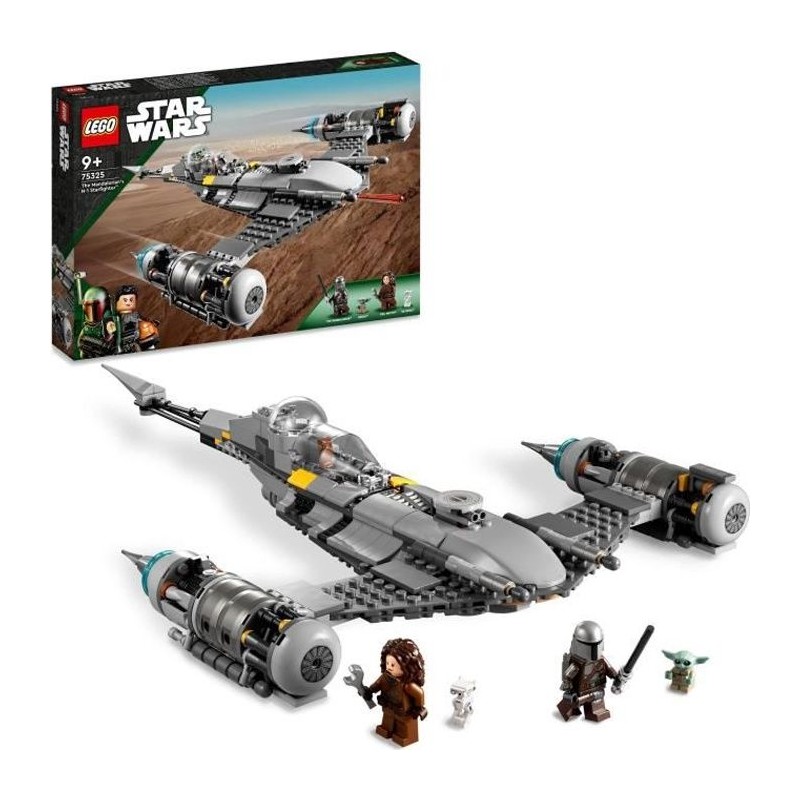 LEGO Star Wars : Le livre de Boba Fett - Le chasseur N-1 du Mandalorien 75325...