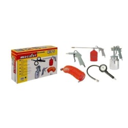 Kit d'accessoires air comprimé - MECAFER - 9179151 - Pistolet peinture, Souff...