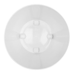 ELHO Pot de fleurs rond Brussels avec roues - Ø 47 x H 44 cm - Intérieur - 10...