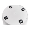 ELHO Pot de fleurs rond Brussels avec roues - Ø 47 x H 44 cm - Intérieur - 10...