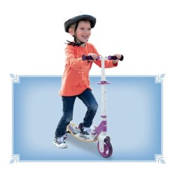 SMOBY - Reine des Neiges - Patinette 3 roues silencieuses - Guidon réglable -...