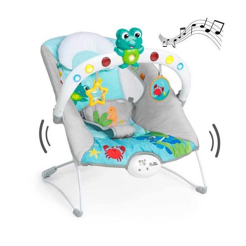 BABY EINSTEIN Transat bébé Neptune - Ocean Explorers, 15 mélodies, lumieres, ...