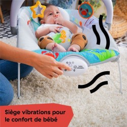 BABY EINSTEIN Transat bébé Neptune - Ocean Explorers, 15 mélodies, lumieres, ...