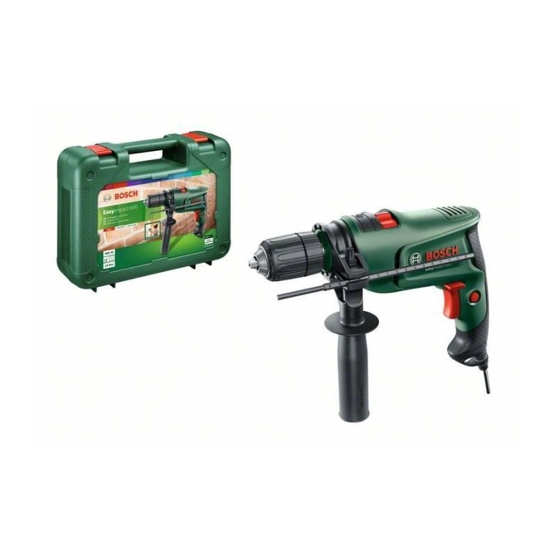 Perceuse a percussion Bosch - EasyImpact 600 (Livrée dans un coffret avec 1 p...