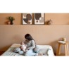 BÉABA - Big Flopsy™ - Coussin de grossesse et d'allaitement - Fleur de coton ...