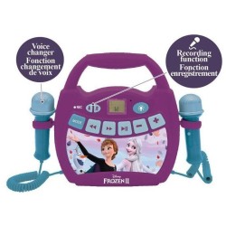 Enceinte Bluetooth La Reine des Neiges - LEXIBOOK - Effets Lumineux, Micros e...