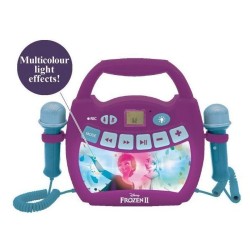 Enceinte Bluetooth La Reine des Neiges - LEXIBOOK - Effets Lumineux, Micros e...
