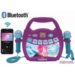 Enceinte Bluetooth La Reine des Neiges - LEXIBOOK - Effets Lumineux, Micros e...