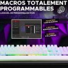 Clavier Gamer - The G-Lab - KEYZ RUBIDIUM - Mécanique (Switch Rouge) - Repose...