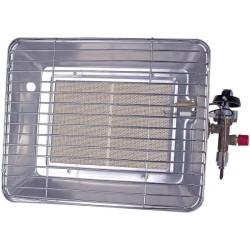Chauffage infrarouge de chantier - ROTHENBERGER - 4200 W - Avec détendeur et ...