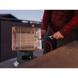 Chauffage infrarouge de chantier - ROTHENBERGER - 4200 W - Avec détendeur et ...