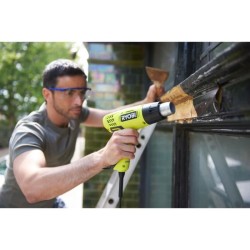 RYOBI - Décapeur thermique 2 000 W - 2 températures 400 / 600°C - 2 positions...