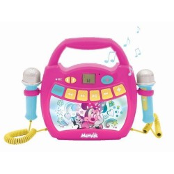 Enceinte Bluetooth Minnie Mouse - LEXIBOOK - Effets Lumineux, Micros et Batte...