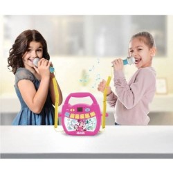 Enceinte Bluetooth Minnie Mouse - LEXIBOOK - Effets Lumineux, Micros et Batte...