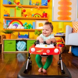 BRIGHT STARTS Trotteur bébé pliable 3 en 1, petite voiture , 3 modes de jeux ...