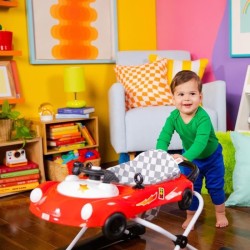 BRIGHT STARTS Trotteur bébé pliable 3 en 1, petite voiture , 3 modes de jeux ...