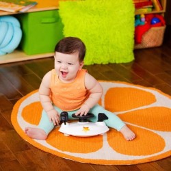 BRIGHT STARTS Trotteur bébé pliable 3 en 1, petite voiture , 3 modes de jeux ...