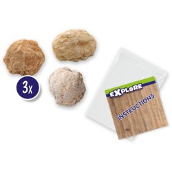 Géodes a ouvrir - SES CREATIVE - Explore - Cristaux naturels a