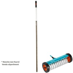 GARDENA Scarificateur sur roues 32cm Combisystem - Lames inox anti bourrage –...