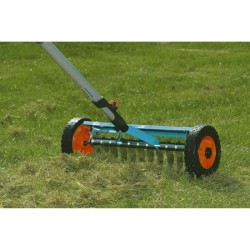 GARDENA Scarificateur sur roues 32cm Combisystem - Lames inox anti bourrage –...