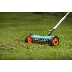 GARDENA Scarificateur sur roues 32cm Combisystem - Lames inox anti bourrage –...