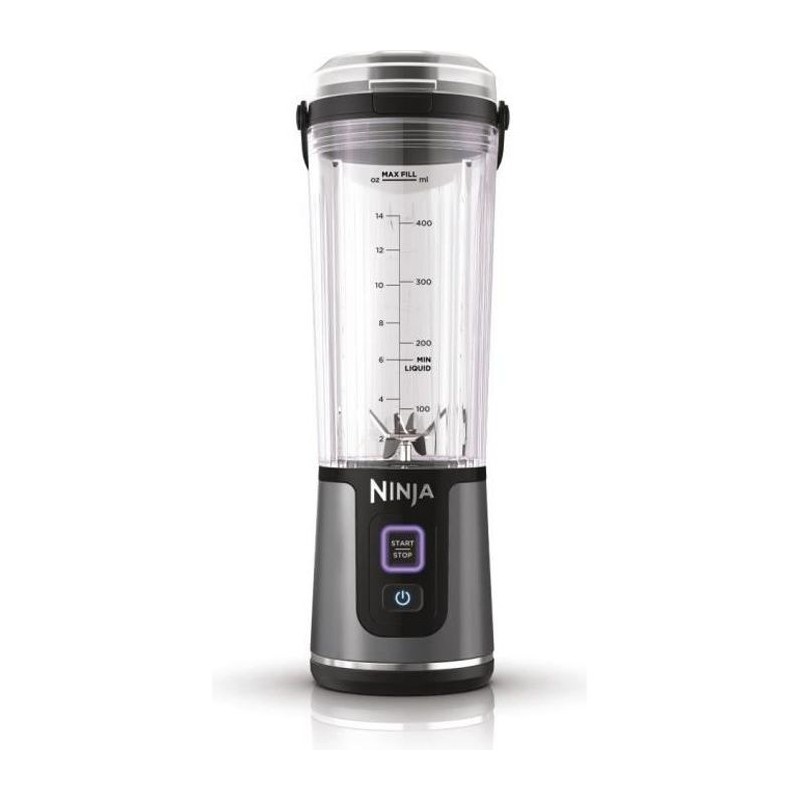 Blender portable Ninja Blast - BC151EUBK - bol 530 ml - autonomie 2h - sans f...