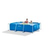 Piscine hors sol tubulaire INTEX - Metal Frame - 220 x 150 x 60 cm - Rectangu...