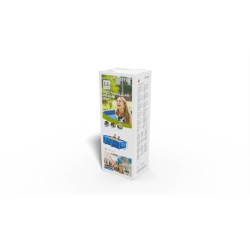 Piscine hors sol tubulaire INTEX - Metal Frame - 220 x 150 x 60 cm - Rectangu...