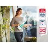 Nettoyeur pour vitre avec manche et mouilleur Leifheit Dry & Clean 51003, set...