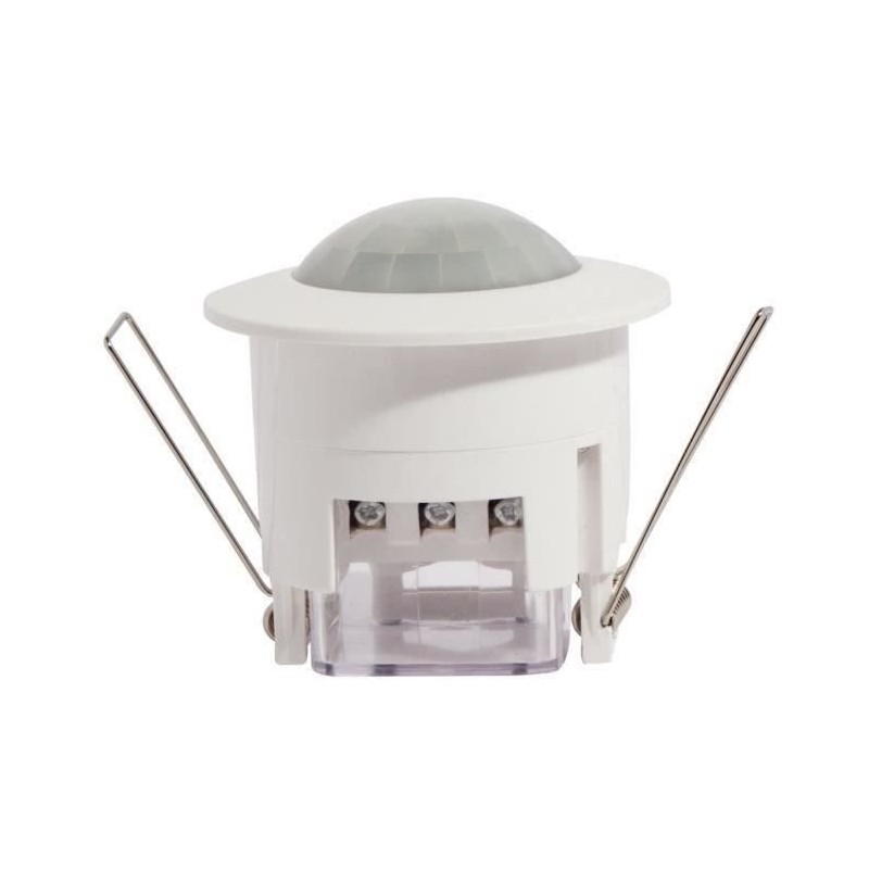 Détecteur de mouvement encastré - CHACON - Plage de détection 360° - Commande...