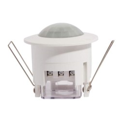 Détecteur de mouvement encastré - CHACON - Plage de détection 360° - Commande...