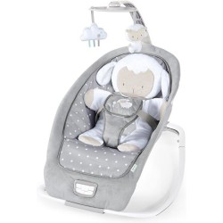 INGENUITY Transat pour bébé bascule évolutif pliable - Petit Mouton - Positio...