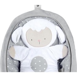 INGENUITY Transat pour bébé bascule évolutif pliable - Petit Mouton - Positio...