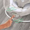 INGENUITY Transat bébé confort Petit Lapin, Arche d'éveil lumineuse, Coussin ...