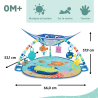 DISNEY BABY -NEMO-Tapis de sol éveil bébé évolutif  cadeau bébé, guirlande lu...