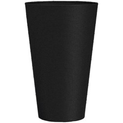 Pot de fleurs haut - GARDEN ID - Green Care Sense Haut Noir-Anthr. - 55 cm - ...