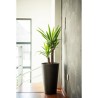 Pot de fleurs haut - GARDEN ID - Green Care Sense Haut Noir-Anthr. - 55 cm - ...