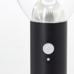 Potelet extérieur - BRILLIANT - TULIP - LED et solaire - Détecteur de mouveme...