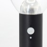 Potelet extérieur - BRILLIANT - TULIP - LED et solaire - Détecteur de mouveme...