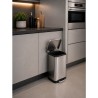 KITCHEN MOVE Poubelle a pédale GREENWICH - 30L - Inox