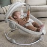 INGENUITY Transat bébé confort Petit Ourson, Arche d'éveil lumineuse, Coussin...