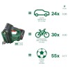 Compresseur sans-fil BOSCH UniversalPump 18V - pour gonfler pneus (voiture vé...