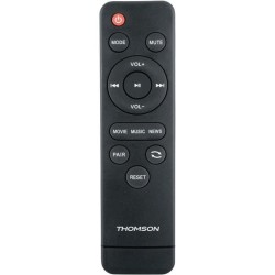 Barre de son - THOMSON - Noire - Bluetooth 5.3, 120W, Entrée TV ARC/CEC, USB,...